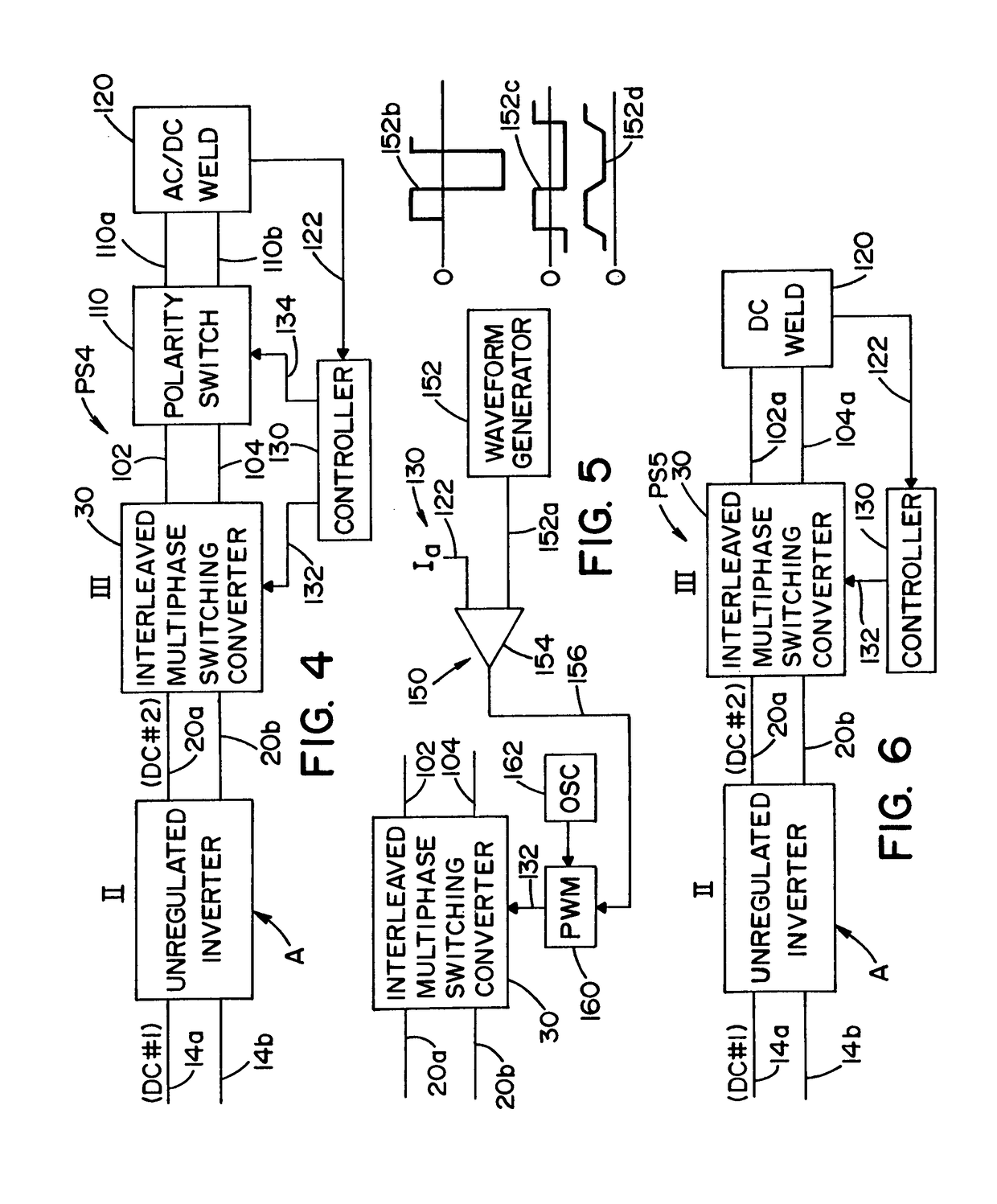 Chopper output stage for arc welder power source