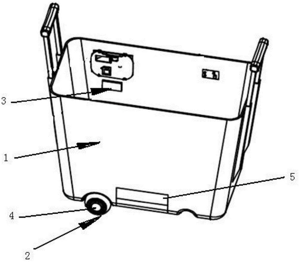 Self-following intelligent trolley