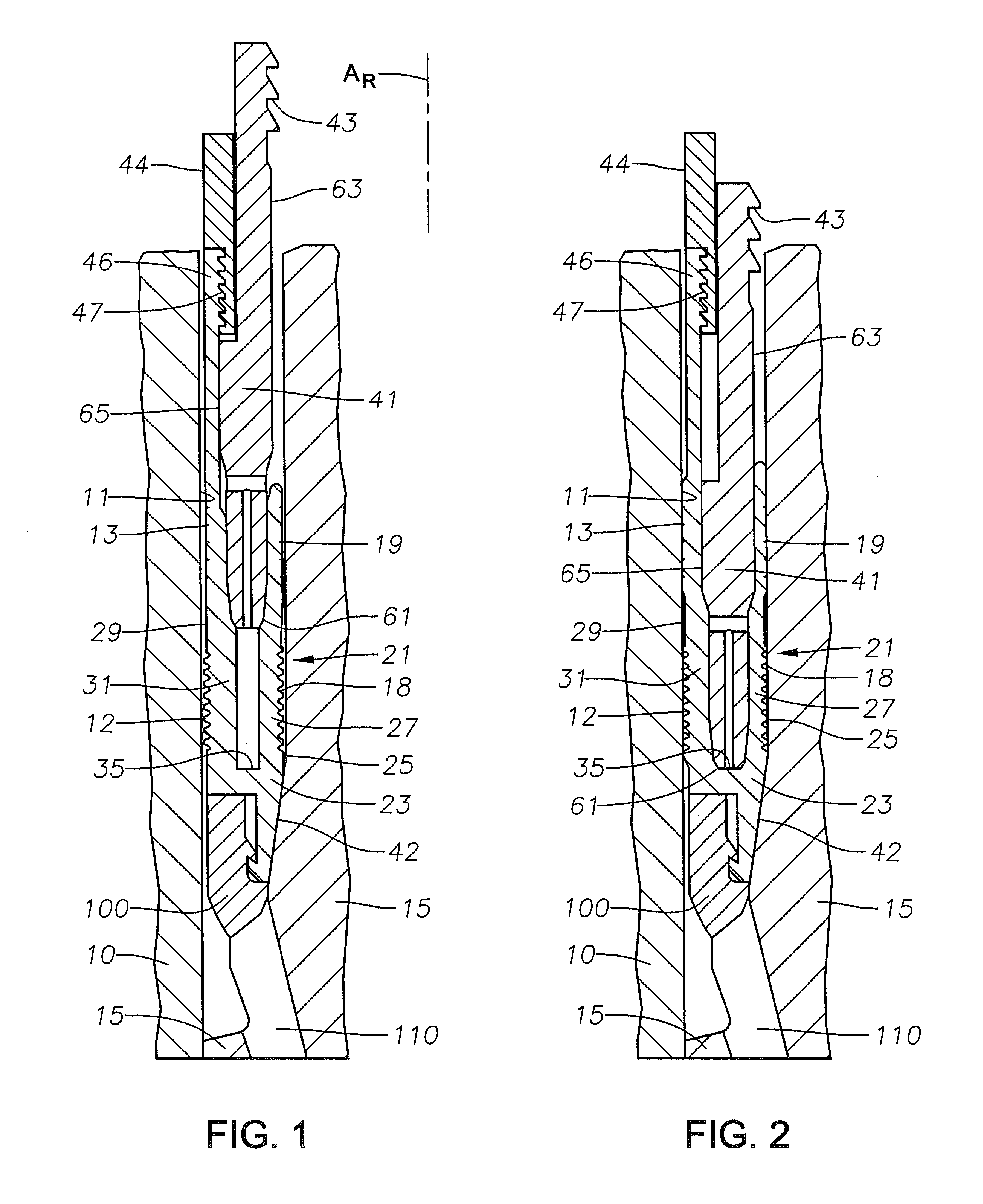 Annulus seal with stepped energizing ring