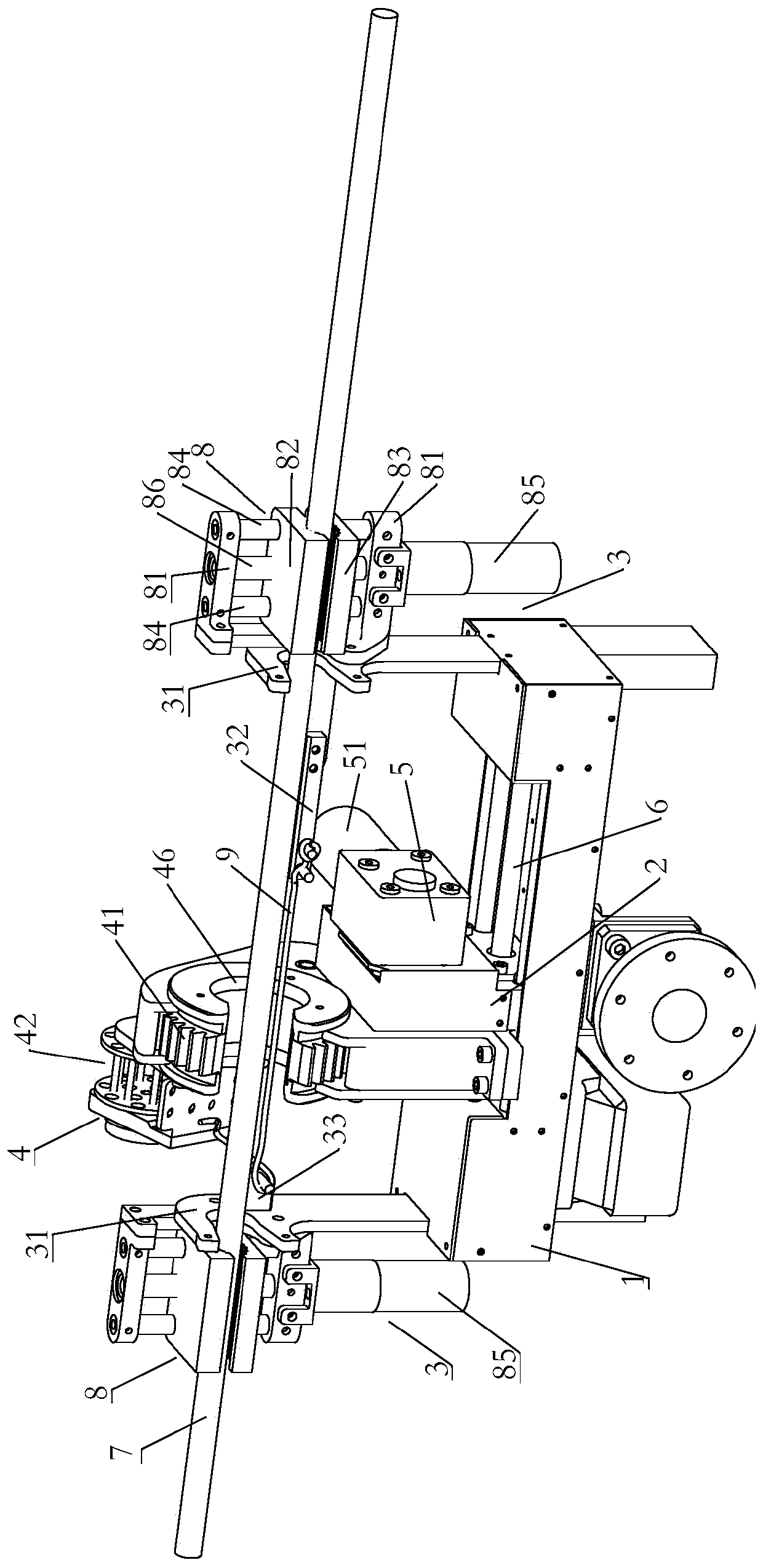 Power transmission wire winding repairing tool