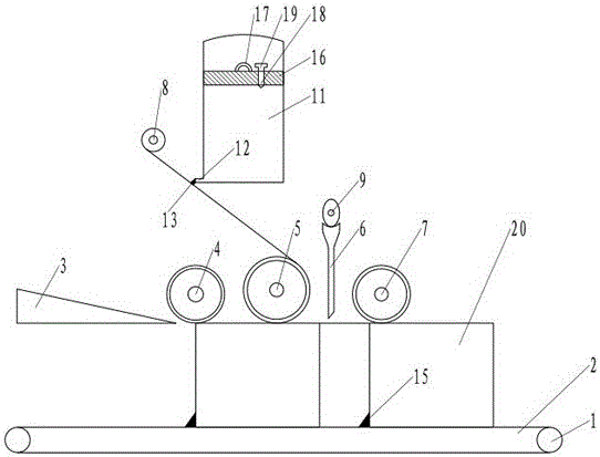 Carton opening sealing device