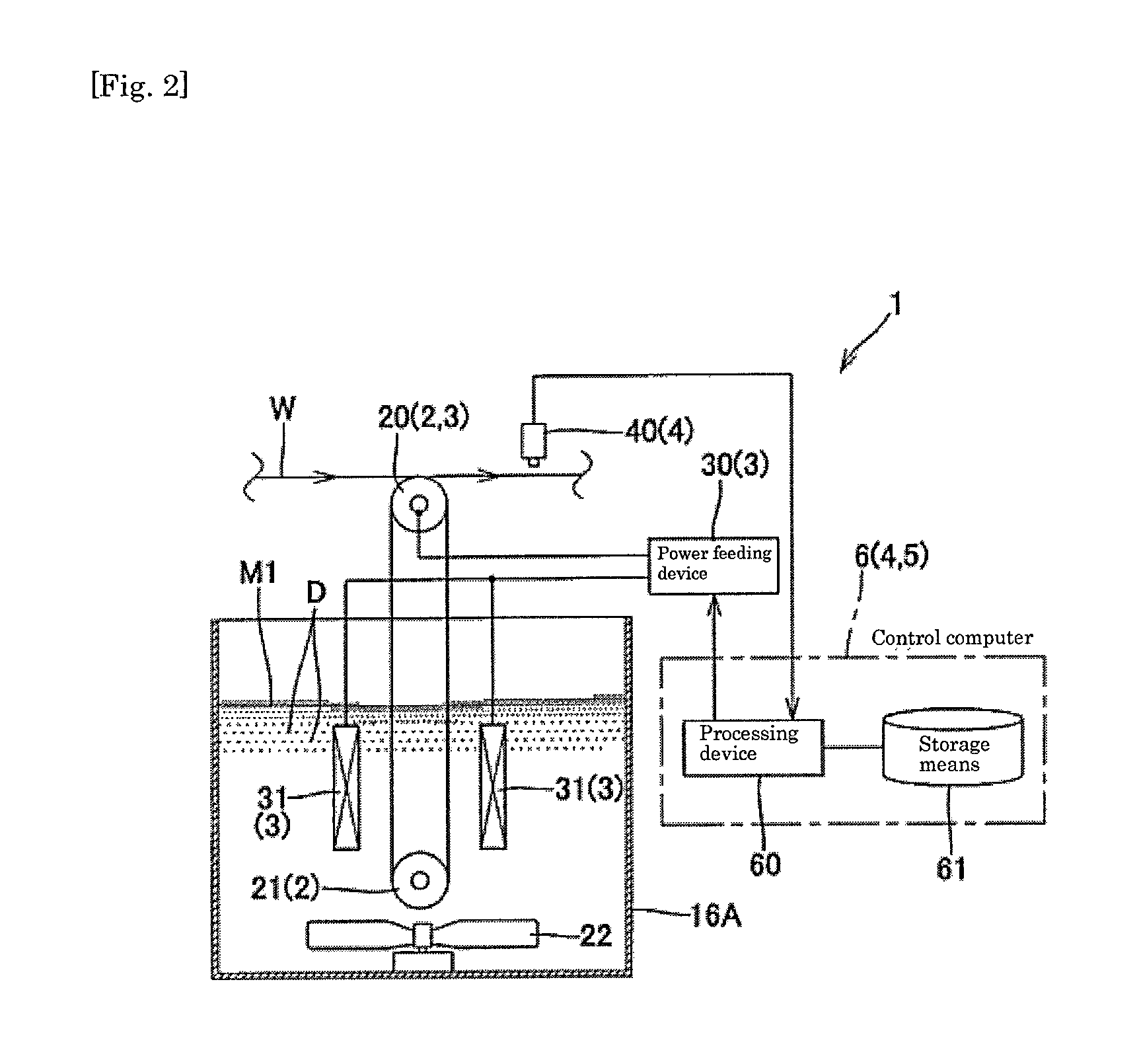 Method and device for manufacturing saw wire