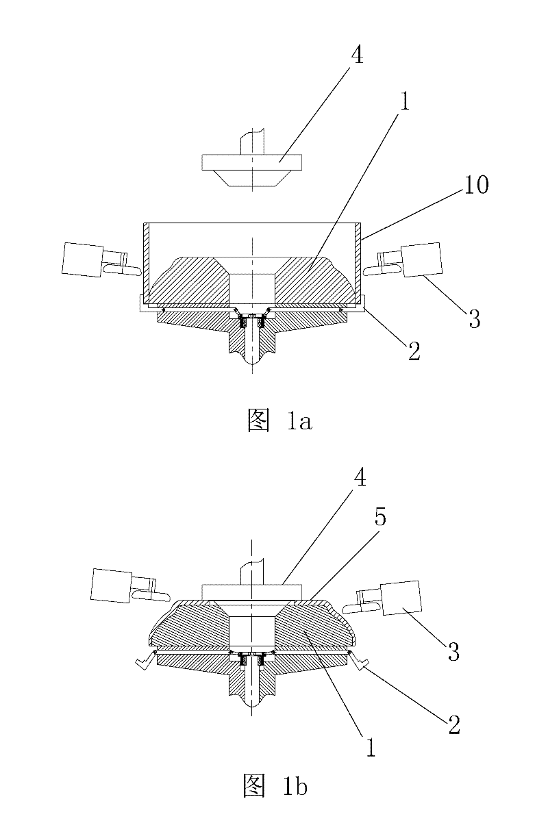 Spoke molding method and device