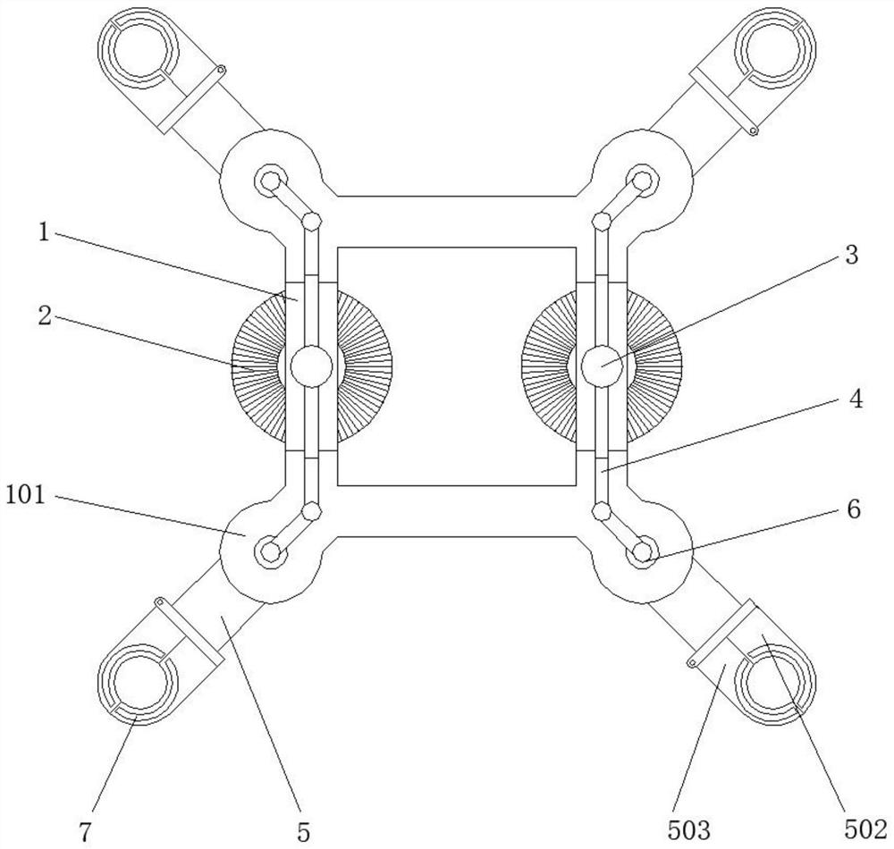 A spacer bar with automatic damping adjustment