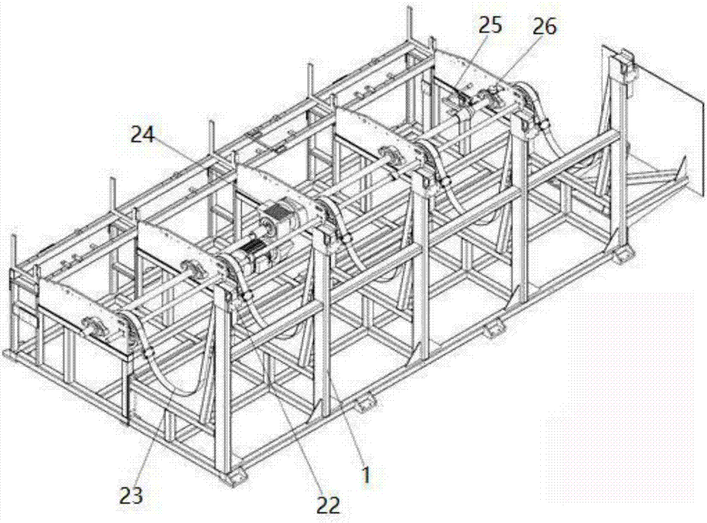 Belt type loading device applied to numerical-control circular sawing machine