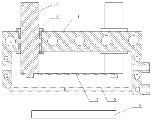 Aircraft component strength test heating device and method thereof