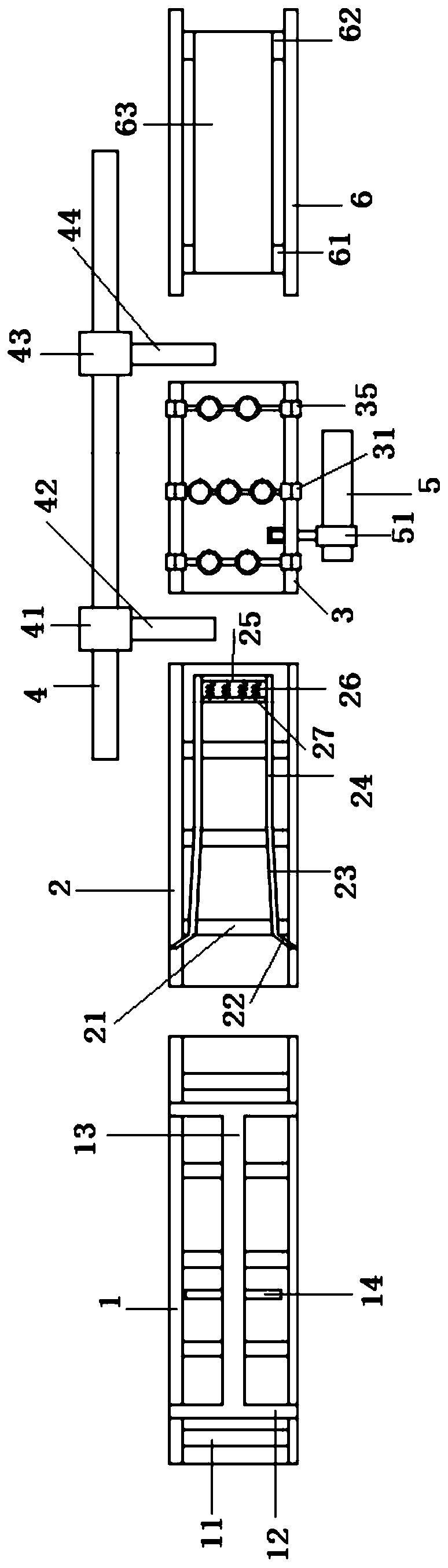 Automatic drilling and edge cutting dual-purpose device for wood board machining