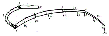 A traction wire fixation device applied in single-port thoracoscopic minimally invasive lung surgery