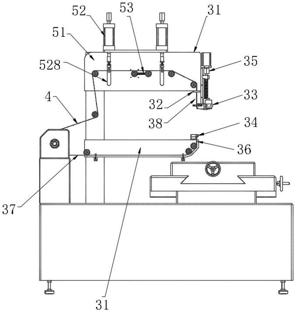 Intelligent automatic threading numerical control linear cutting machine tool