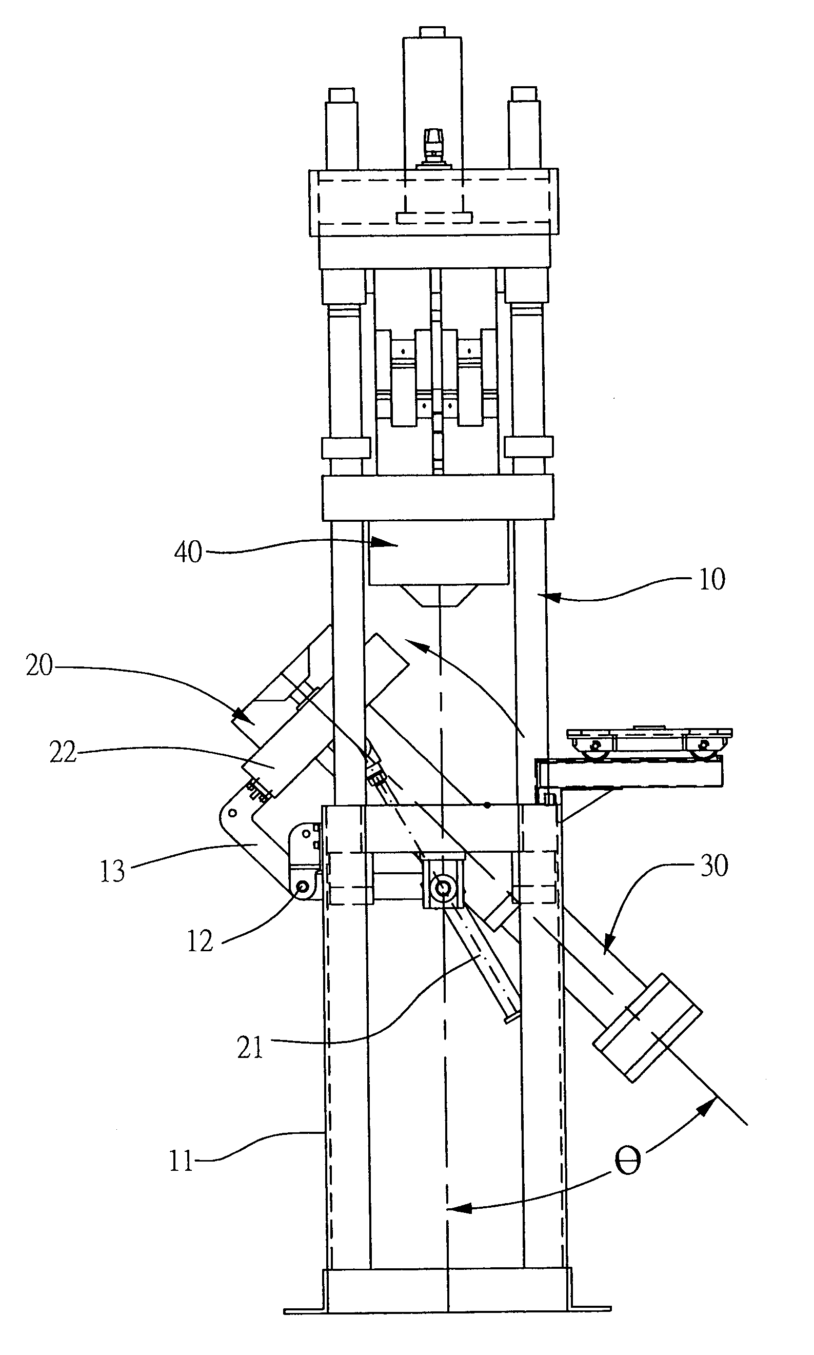 Die-casting device