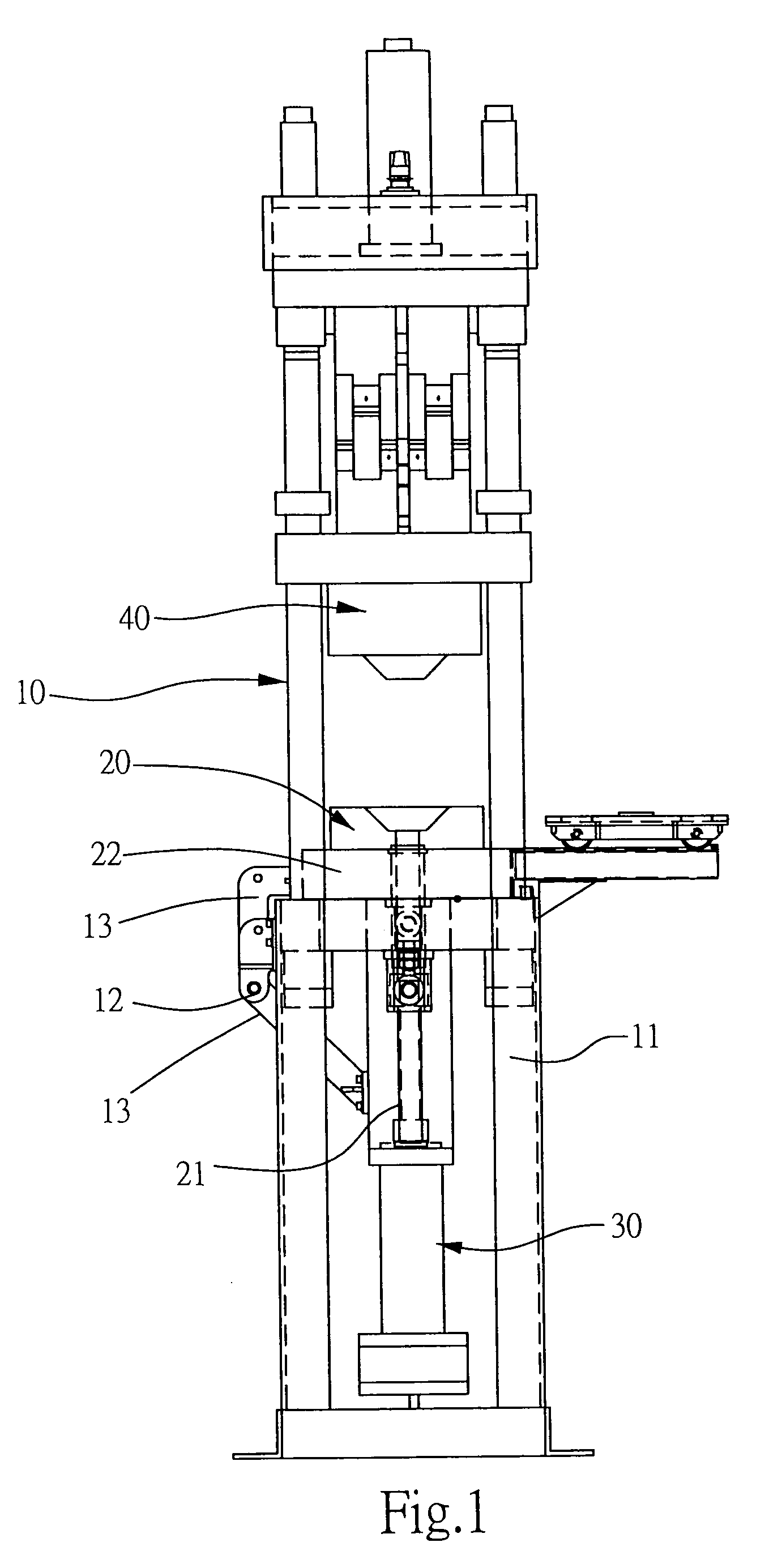 Die-casting device