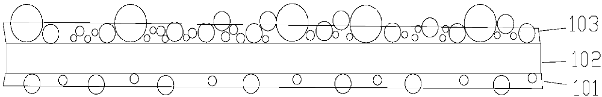 Coating composition for back protection layer of diffusion membrane and diffusion membrane