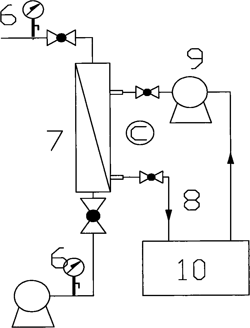 Self-priming jet aeration external membrane bioreactor