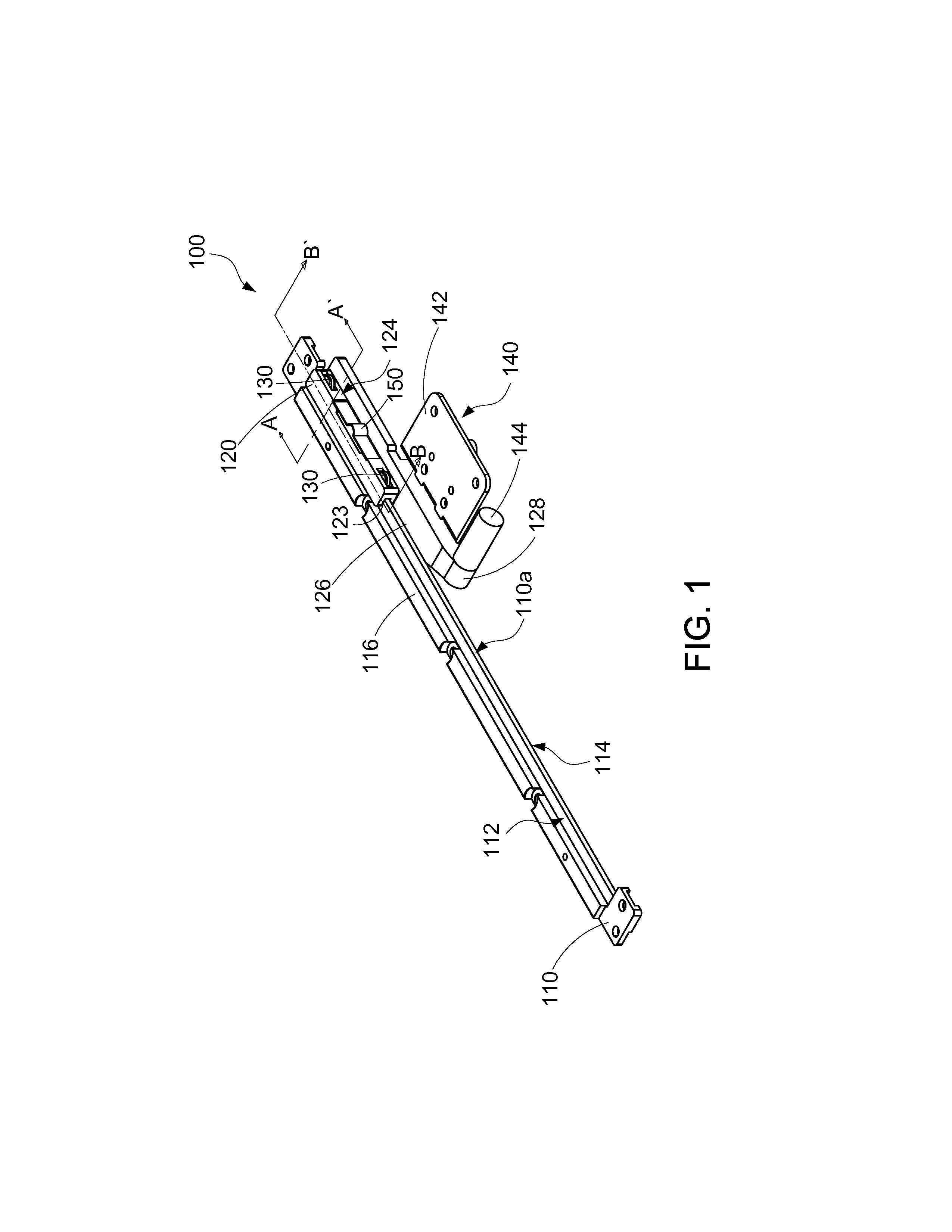 Hinge assembly having linear movement and slide type electronic device