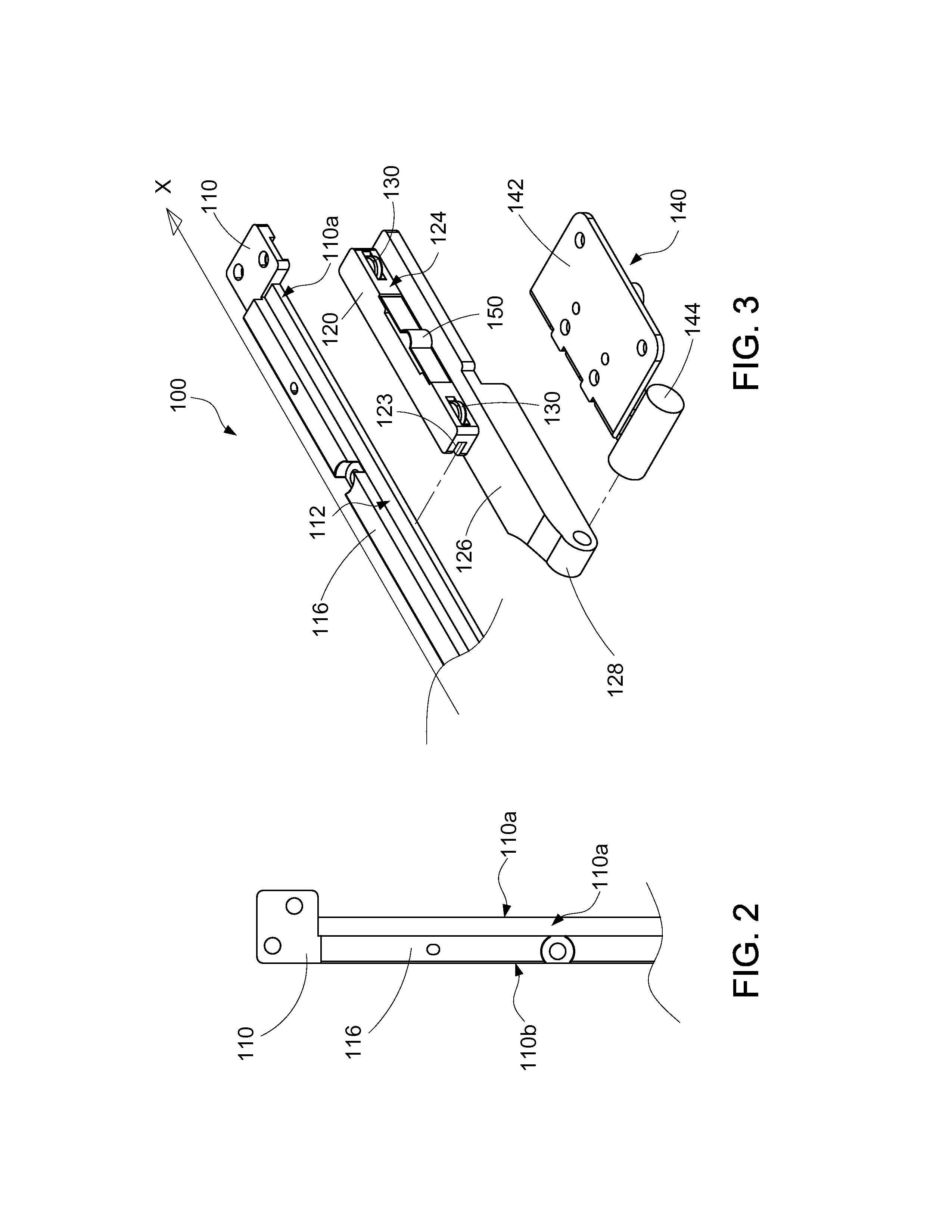 Hinge assembly having linear movement and slide type electronic device