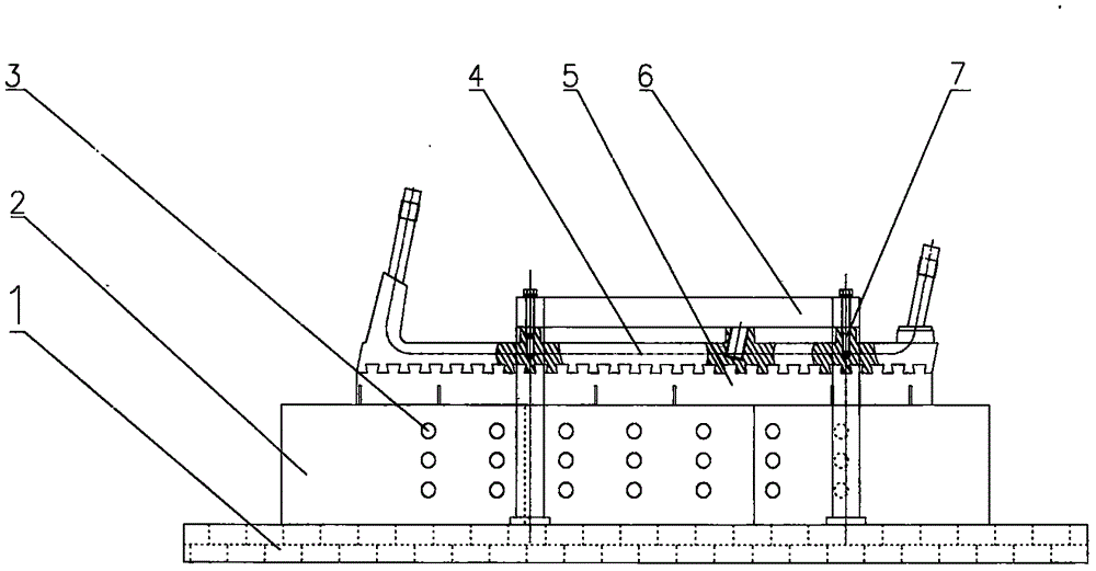 Electric furnace applicable to thermal state experiment of blast-furnace cooling staves with different sizes