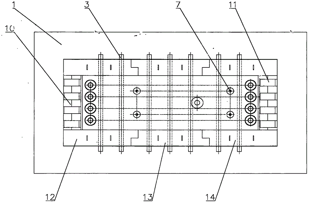 Electric furnace applicable to thermal state experiment of blast-furnace cooling staves with different sizes