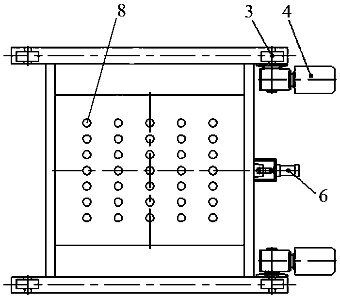 A Sand Adding Molding Method of a Mobile Rain Sand Adder