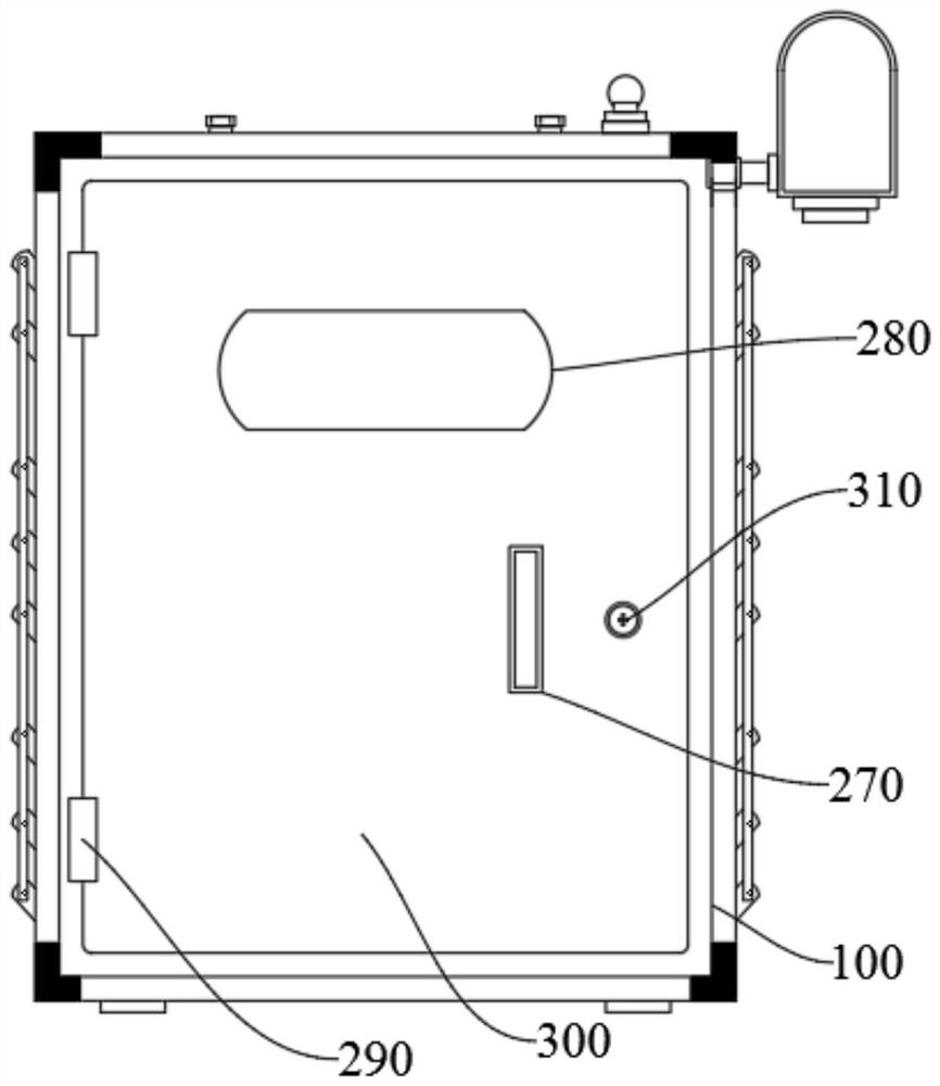 A fire-proof low-voltage switchgear