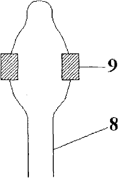 Method for rapidly preparing gradient metal ceramic composite material by laser induction hybrid cladding