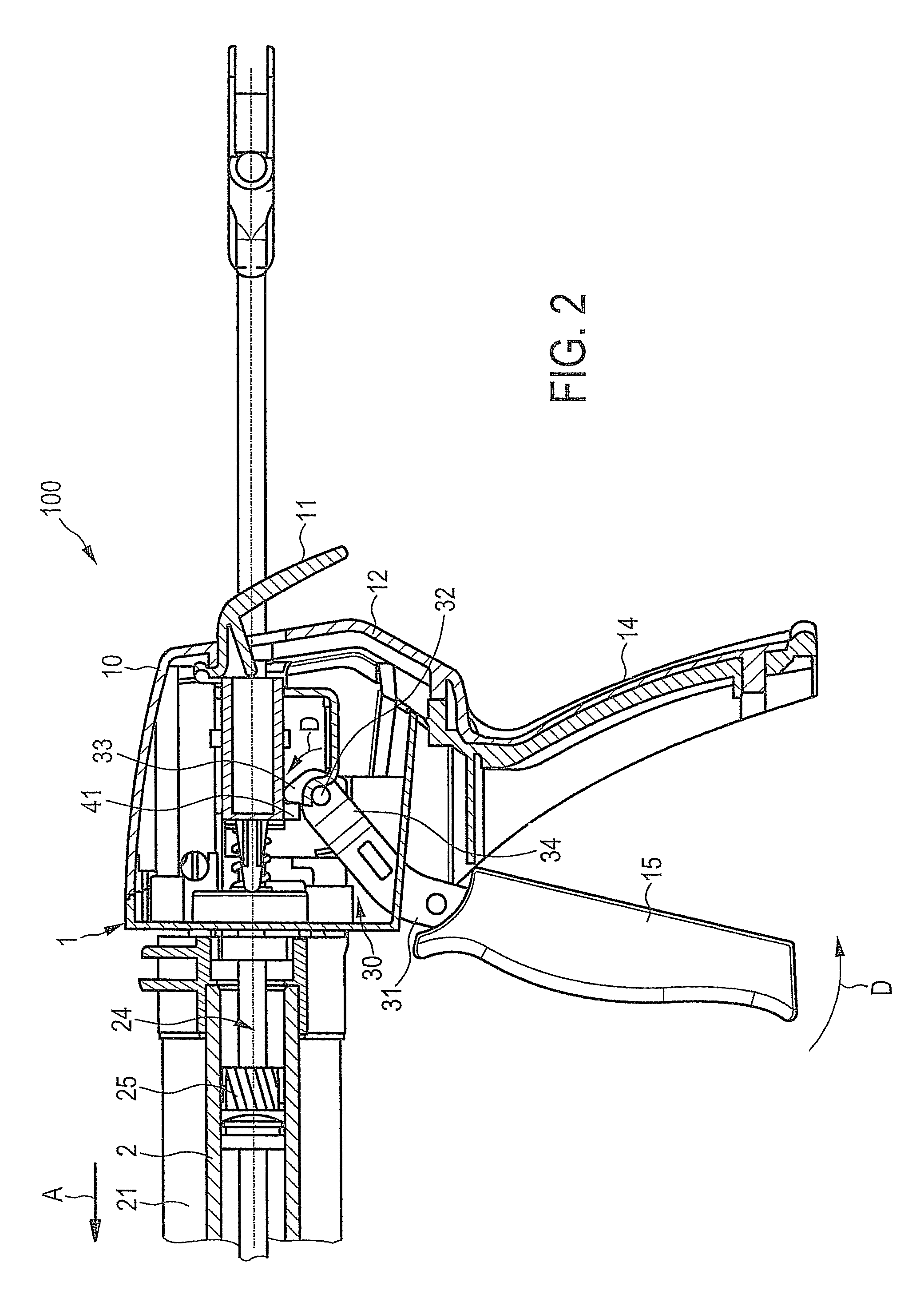 Extrusion device