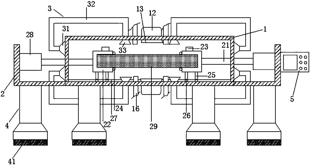 Straightening machine integrating cleaning and heating functions and using method of straightening machine