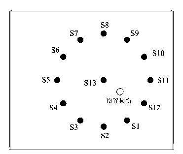 Reference-free damage identification method for composite material plate-shaped structure