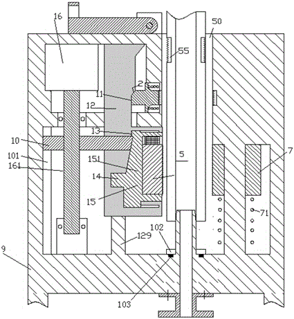 Automatic control connector connection locking device for municipal greening water supply hose