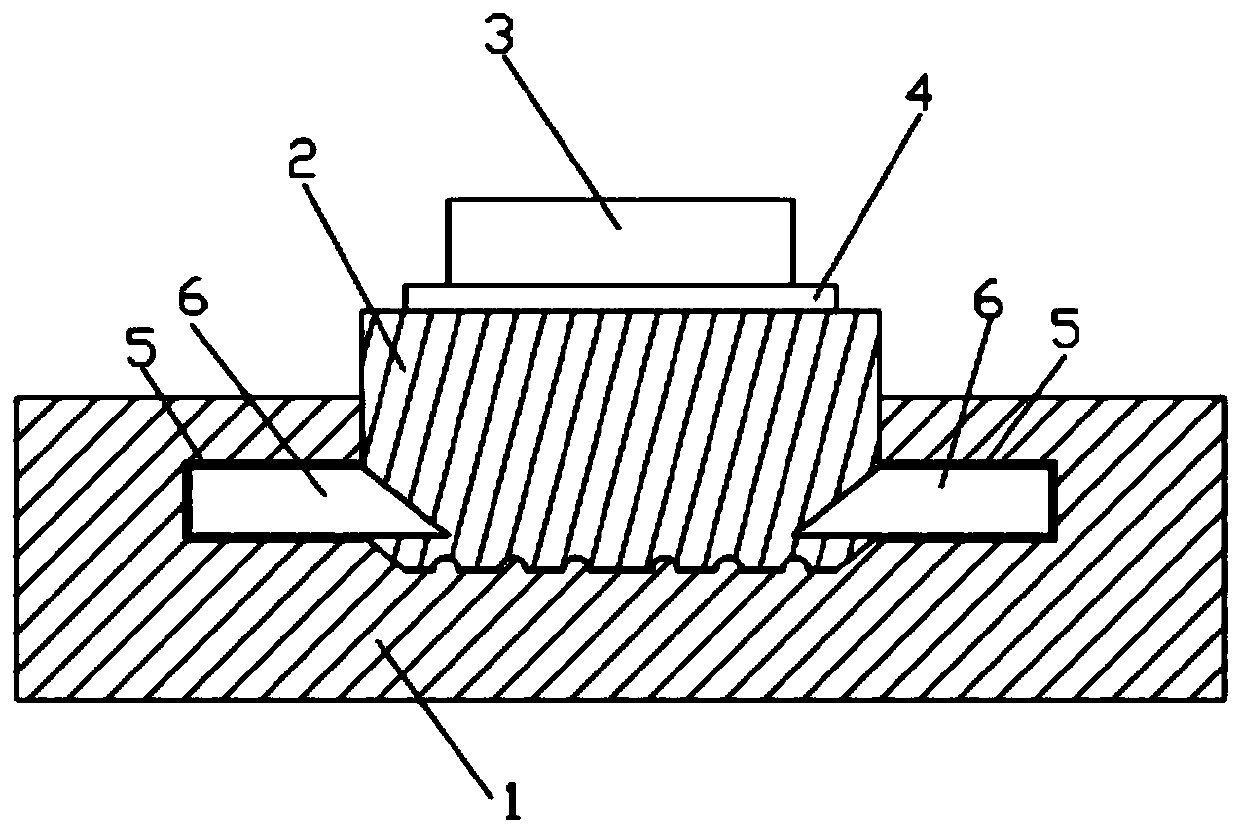 A kind of LED package and manufacturing method thereof