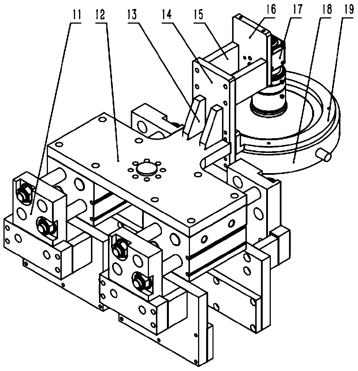 Manipulator fixture and robot