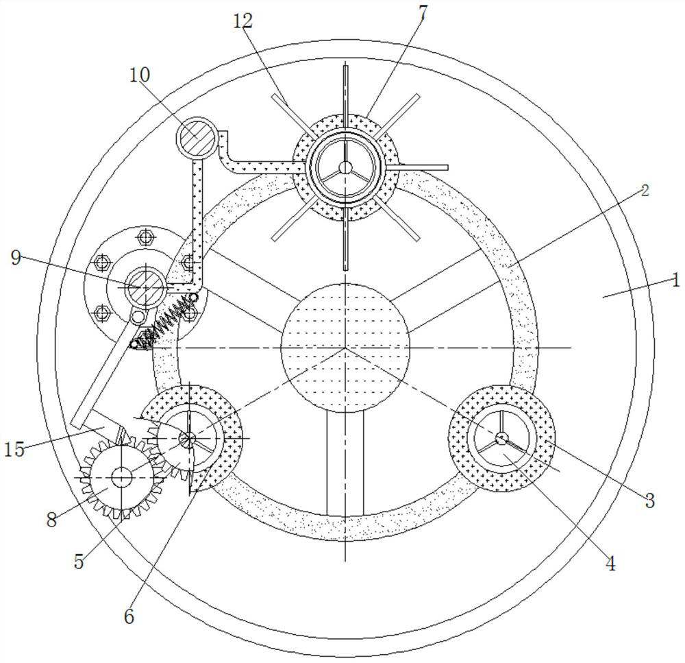 Automatic agricultural product peeling and slitting device based on network science and technology