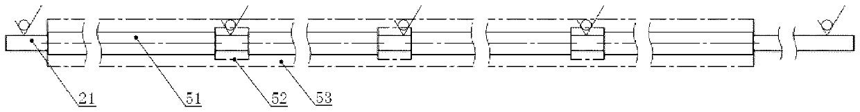 Mandrel assembly for probe sub-section of induction logging tool and method of manufacturing the same