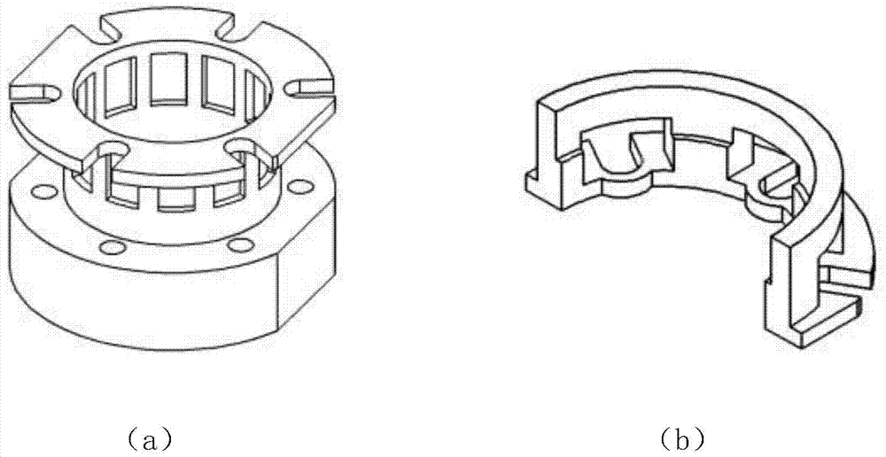 A vibration-damping elastic support structure for ball screw pair