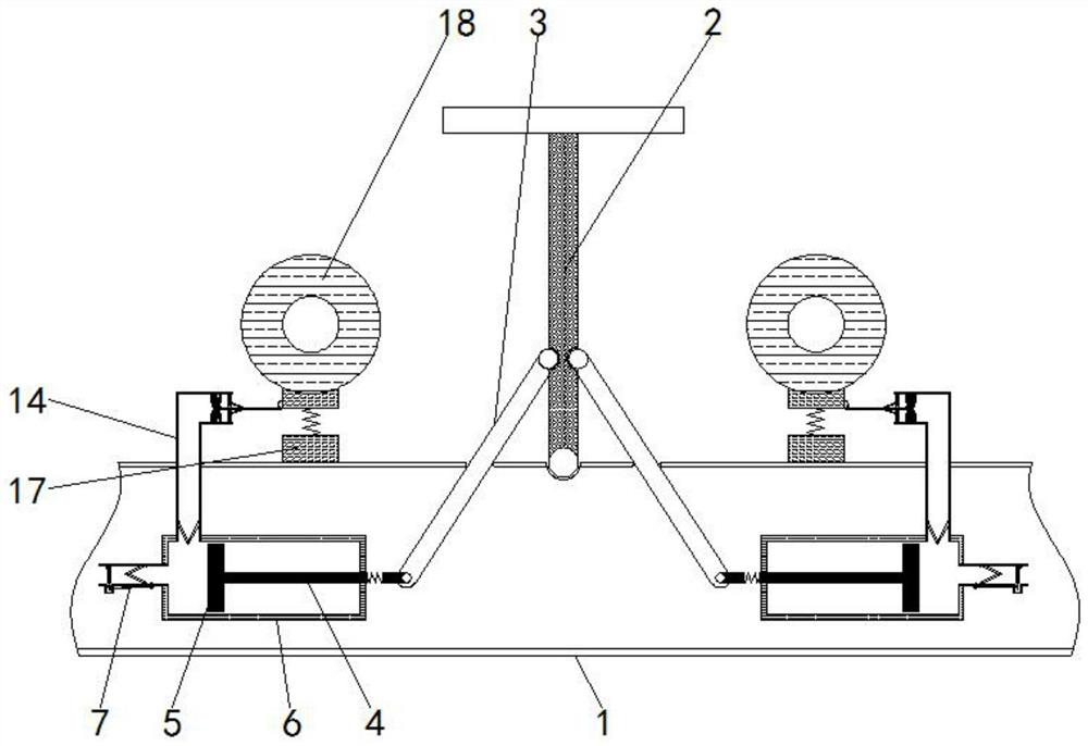 Switchboard surface knife switch anti-static dust adsorption device