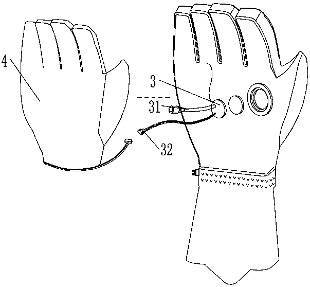 Multifunctional heat preservation glove