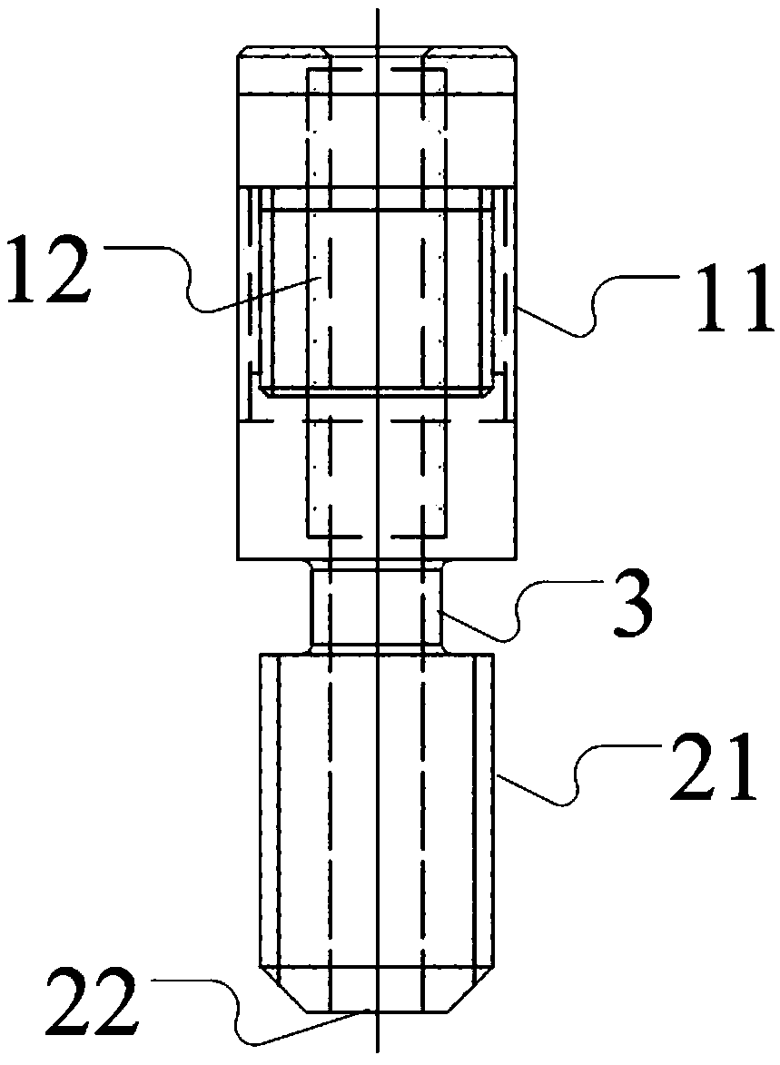 Throat pipe structure for 3D printer, nozzle device and desktop grade 3D printer