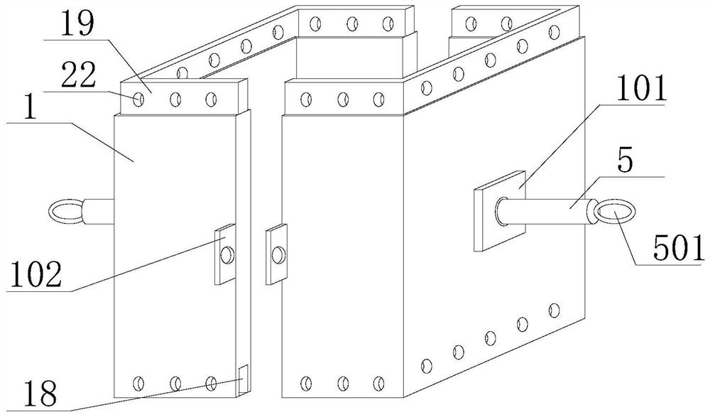 An anti-seismic steel support reinforcement structure for cultural relic buildings and its application method