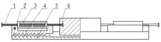 Velocity and displacement mixed locker and velocity and displacement mixed locking method