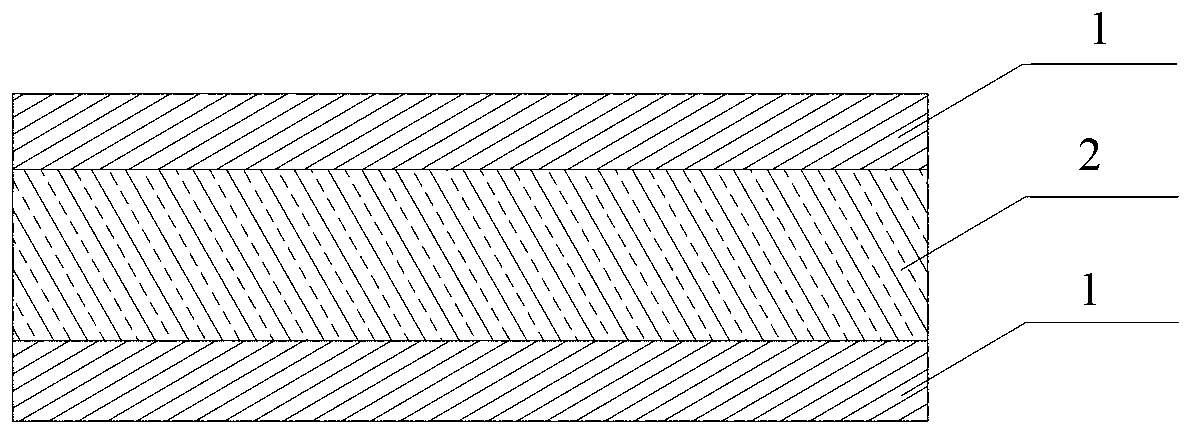 Anti-fog polyester film and preparation method thereof