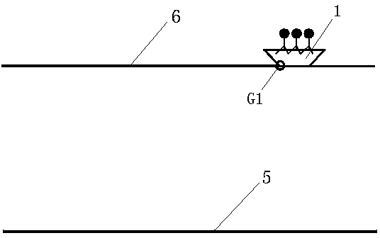 Artificial fish reef throwing method for open sea area