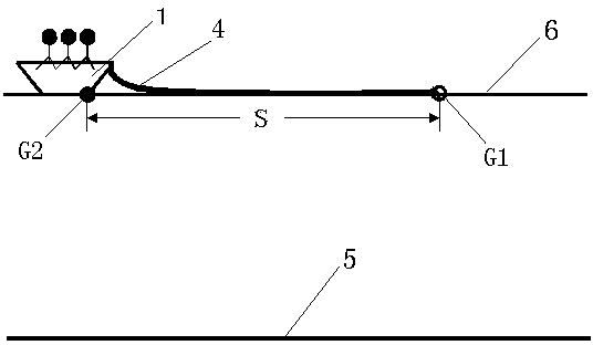 Artificial fish reef throwing method for open sea area