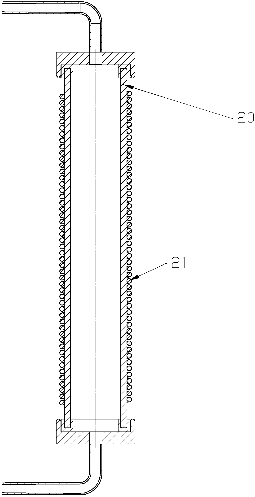 Aging mechanism for wine