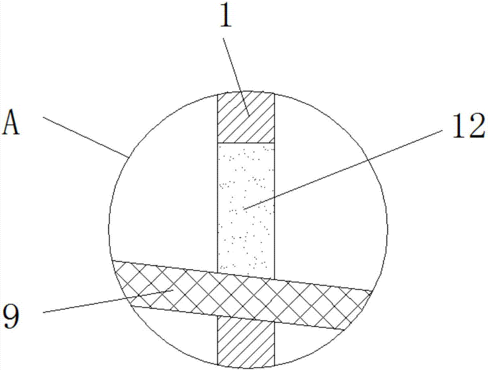 Tea leaf washing device