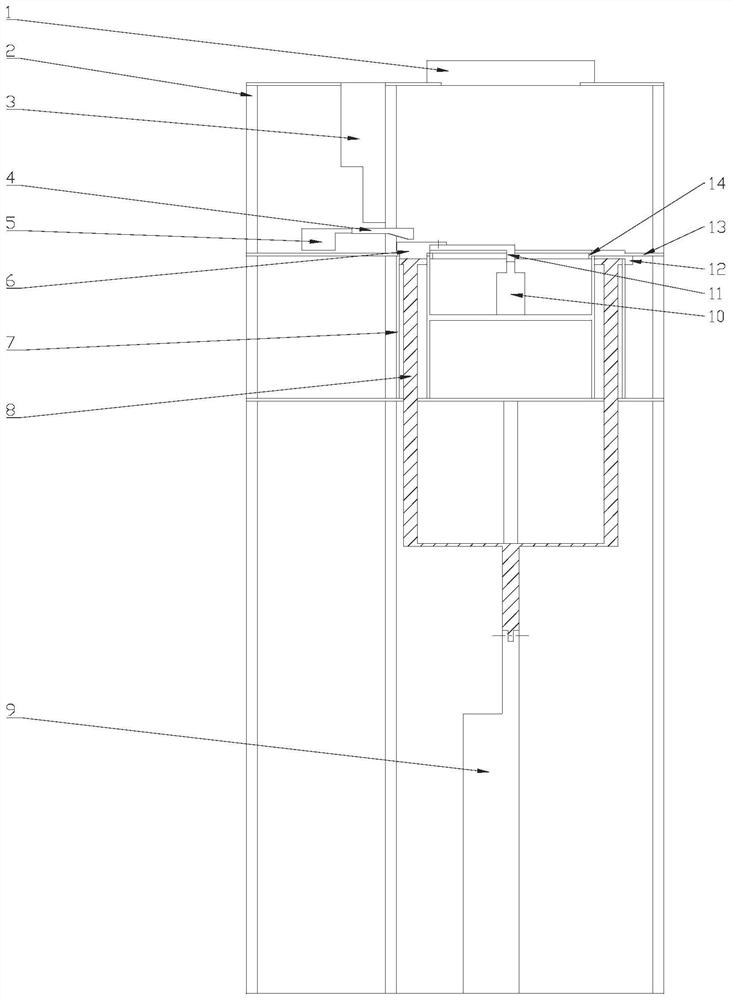 Annular powder-spreading selective laser melting forming device