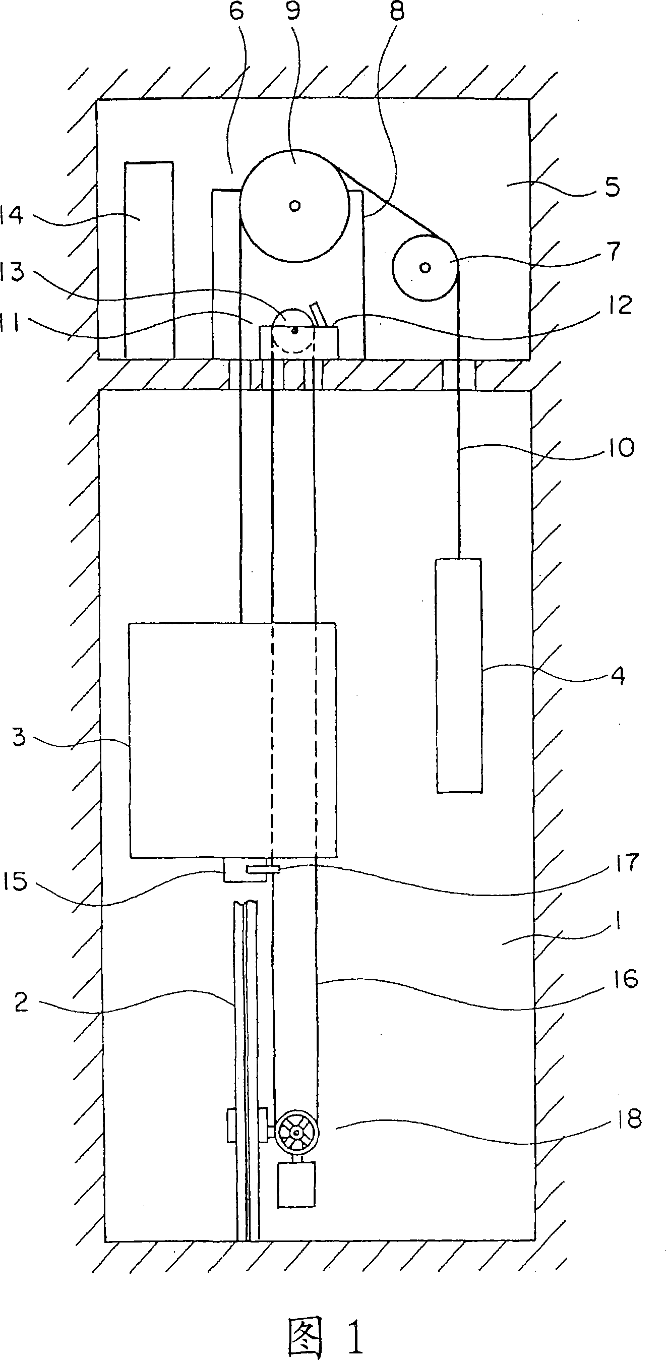 Tensioner apparatus for overspeed governor of elevator