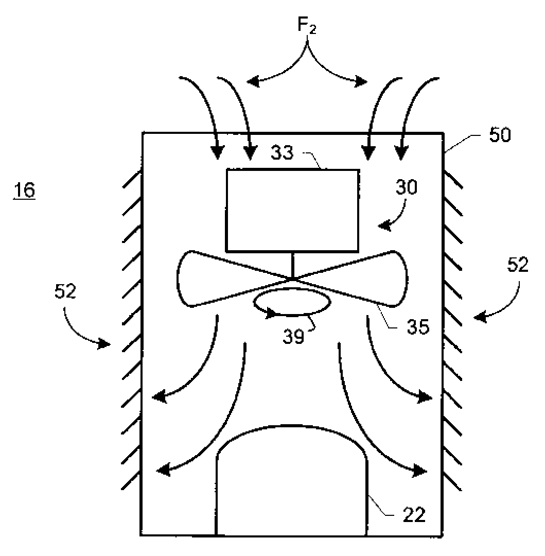 Method and apparatus for removing ice from outdoor housing for an environmental conditioning unit