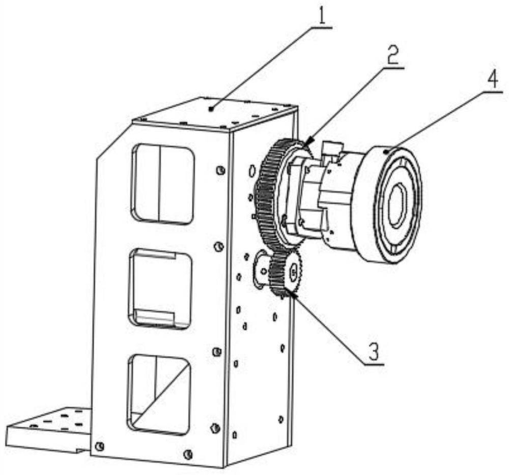 Filter element end cover welding mold with nitrogen fire extinguishing and cooling mechanism