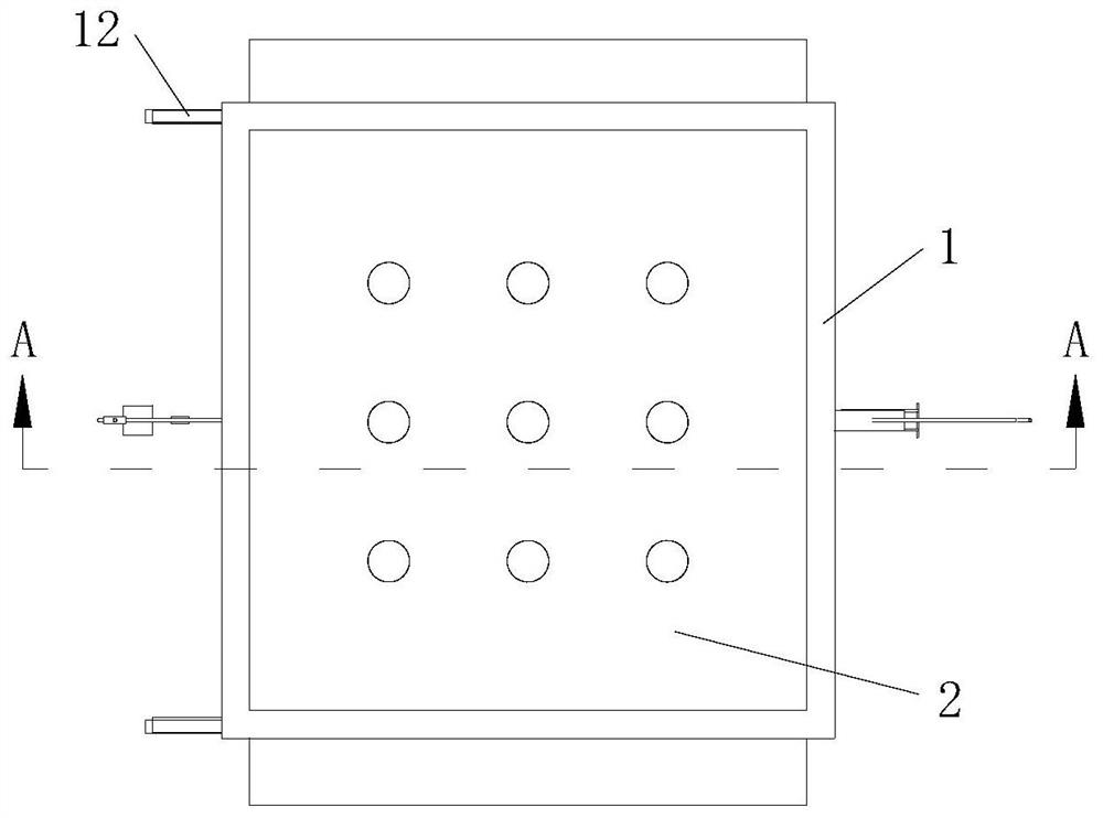 Physical and mechanical parameter measuring device for unsaturated expansive soil