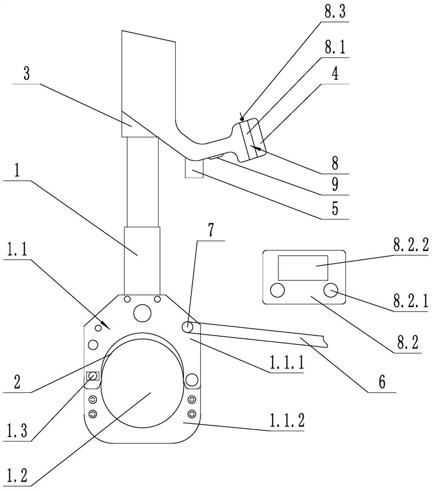 A remote control visual cable cutting device