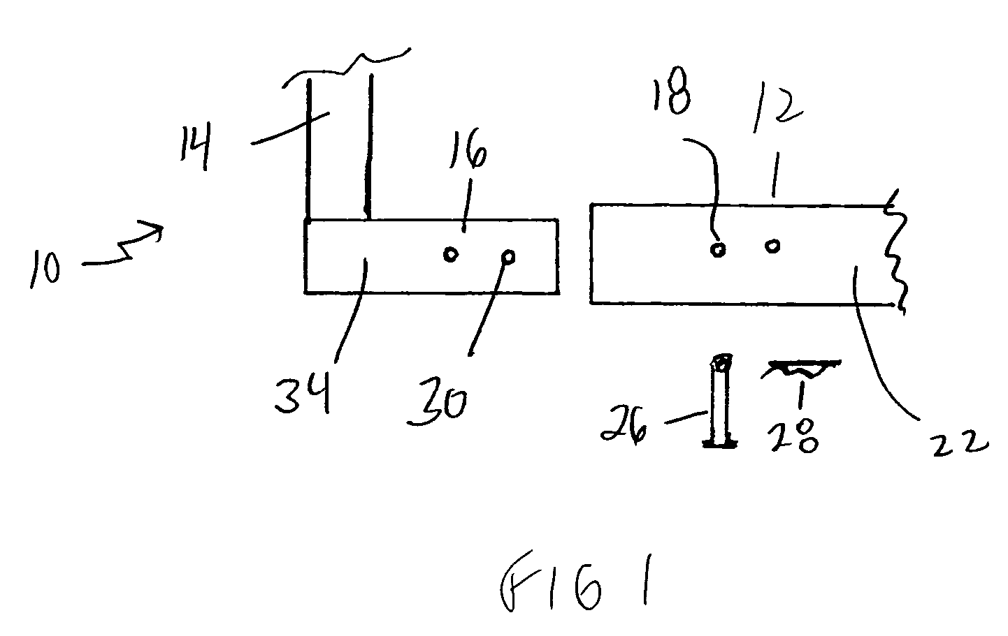 Trailer hitch assembly for support of a basketball backboard or net assembly